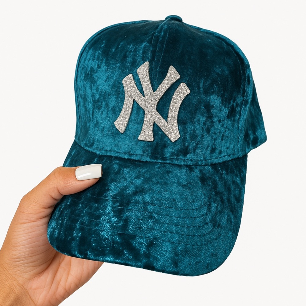 Blinged NY Yankee Hat